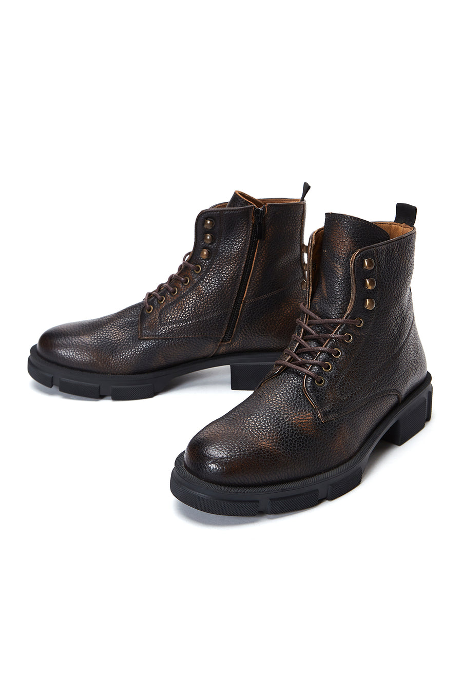 Men's Brown Leather Boots