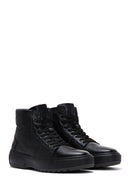 Men's Black Leather Boots | Derimod