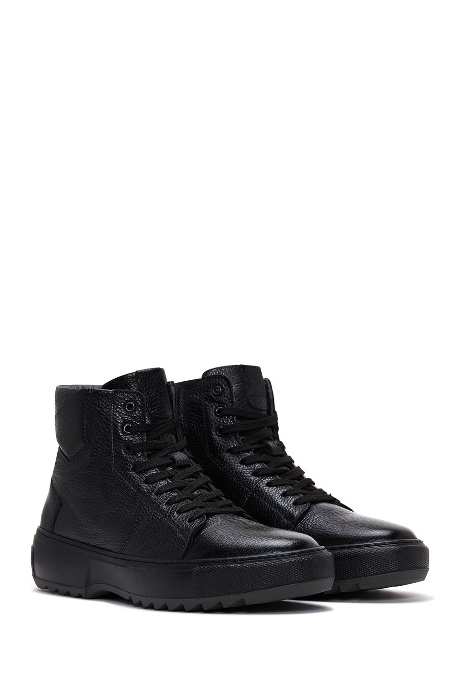 Men's Black Leather Boots