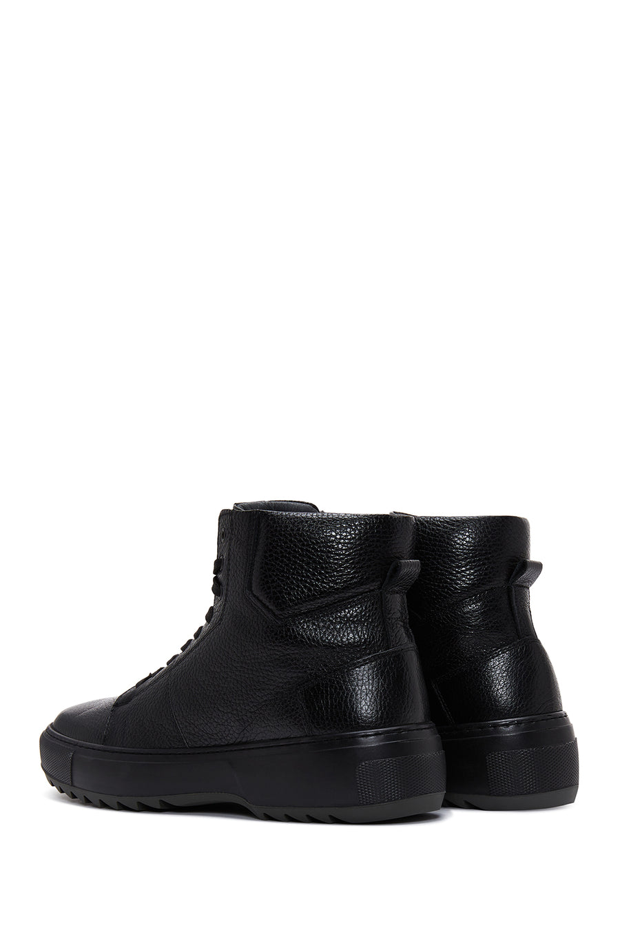 Men's Black Leather Boots