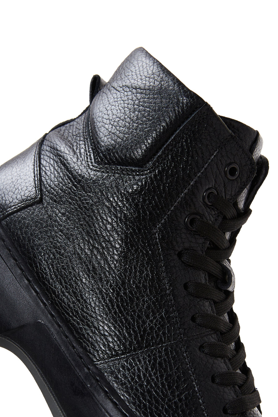 Men's Black Leather Boots