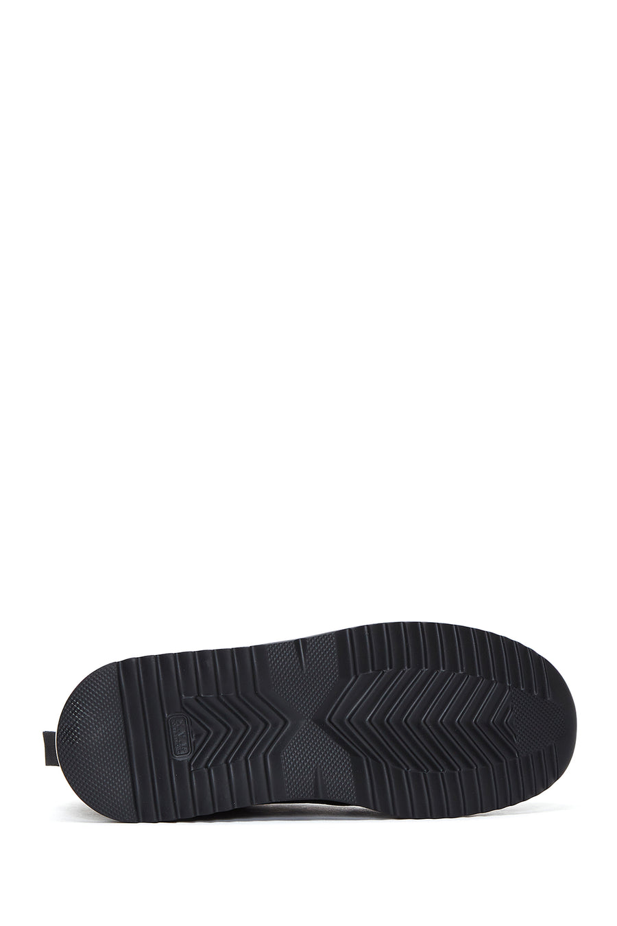 Men's Black Leather Sneaker