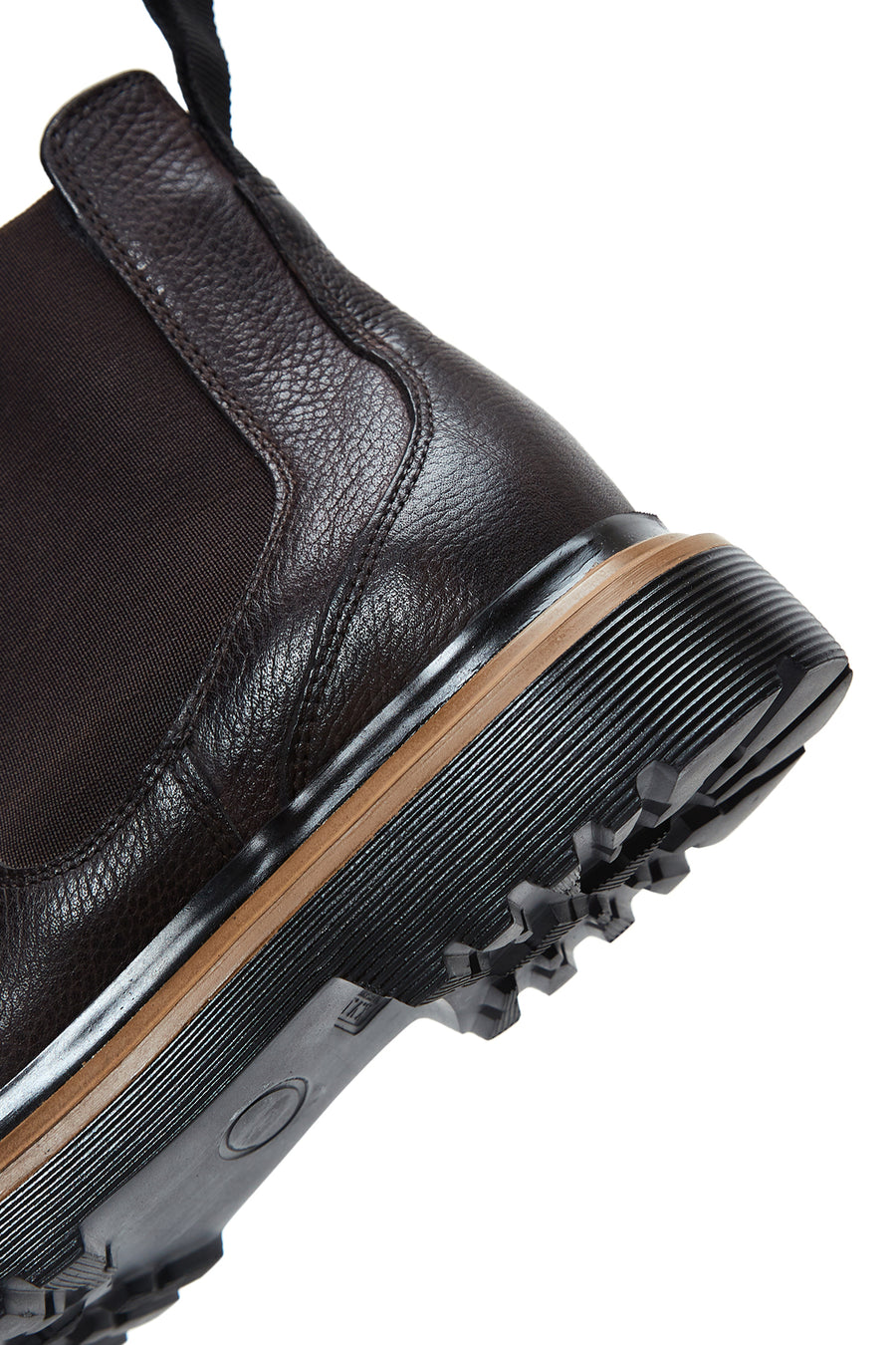 Men's Brown Leather Casual Chelsea Boots