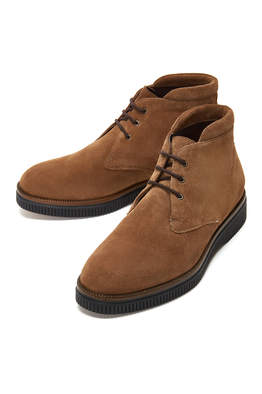 Men's Tan Leather Boots