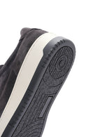 Erkek Antrasit Süet Deri Sneaker | Derimod