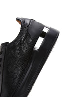 Men's Black Leather Sneaker | Derimod