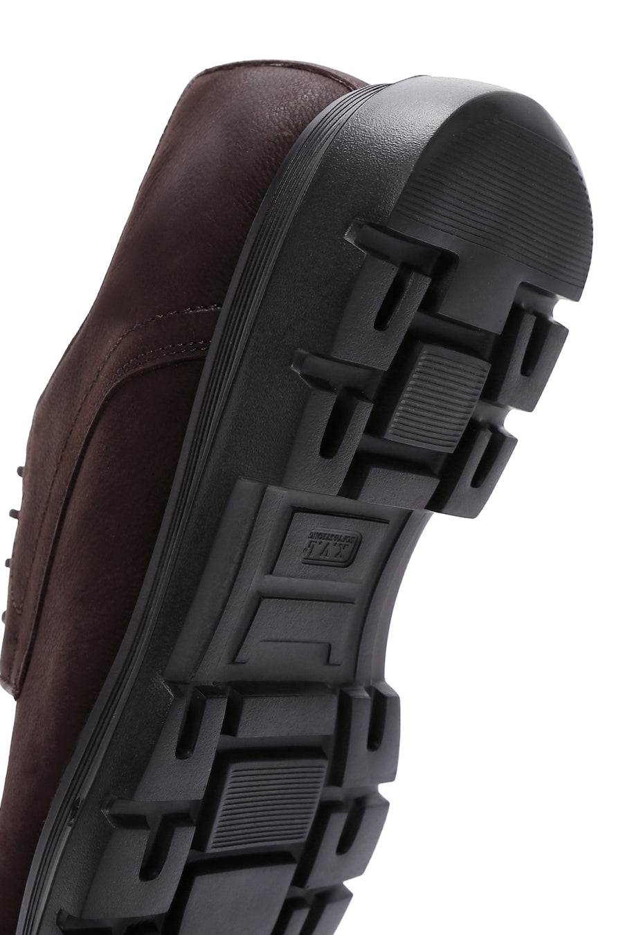 Men's Brown Nubuck Leather Casual Shoes