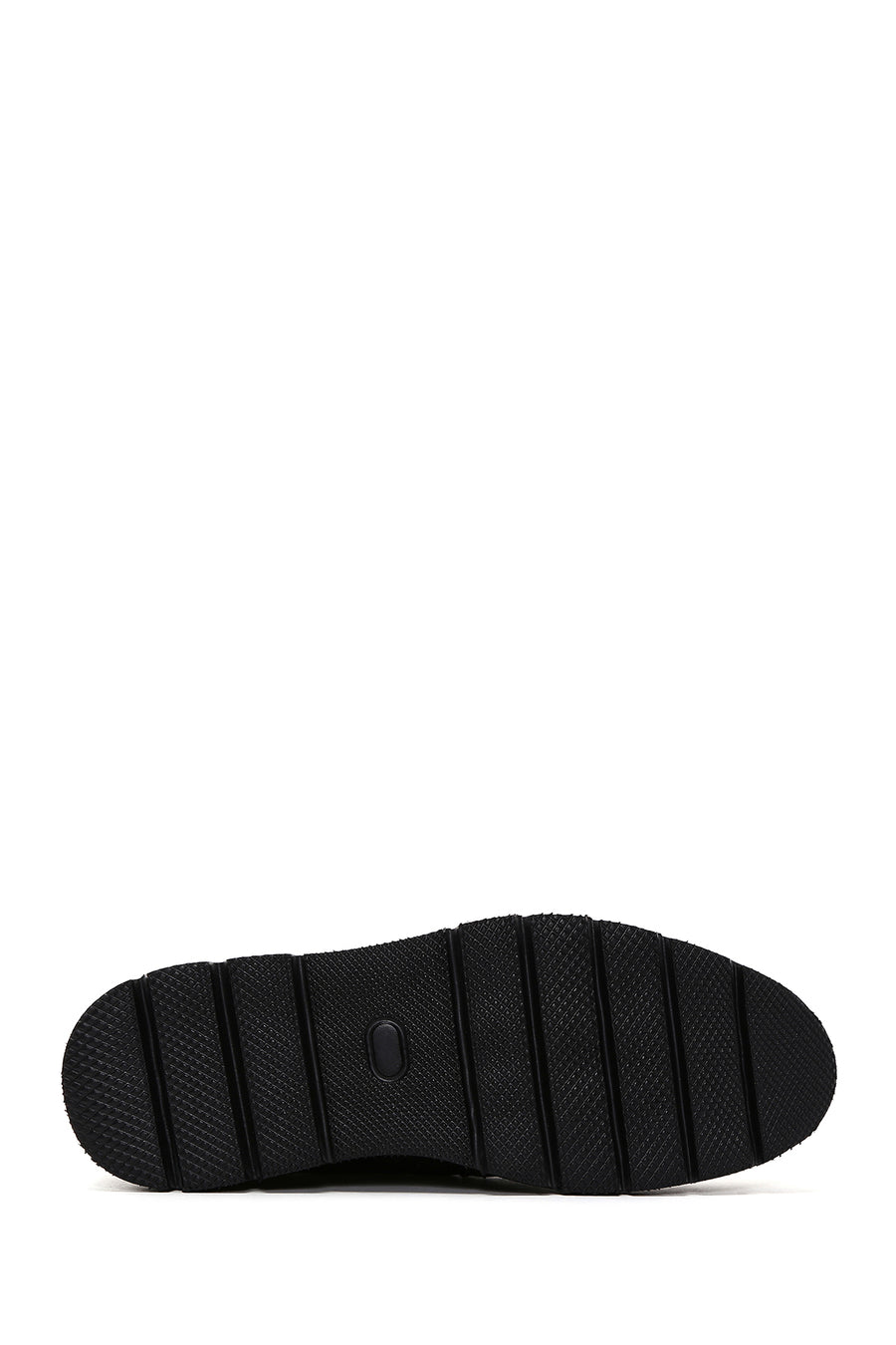 Men's Black Leather Casual Shoes