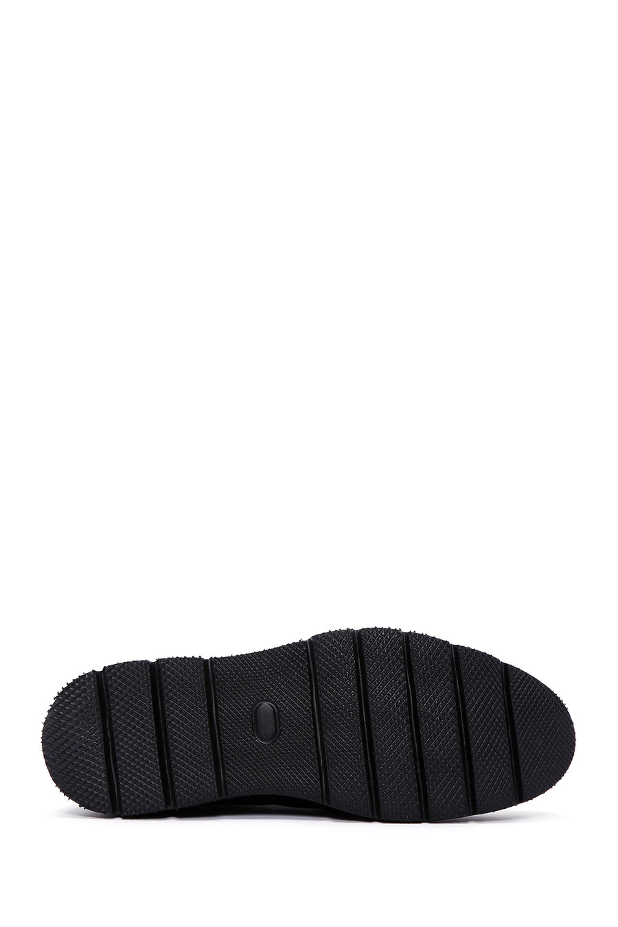 Men's Navy Blue Leather Casual Shoes