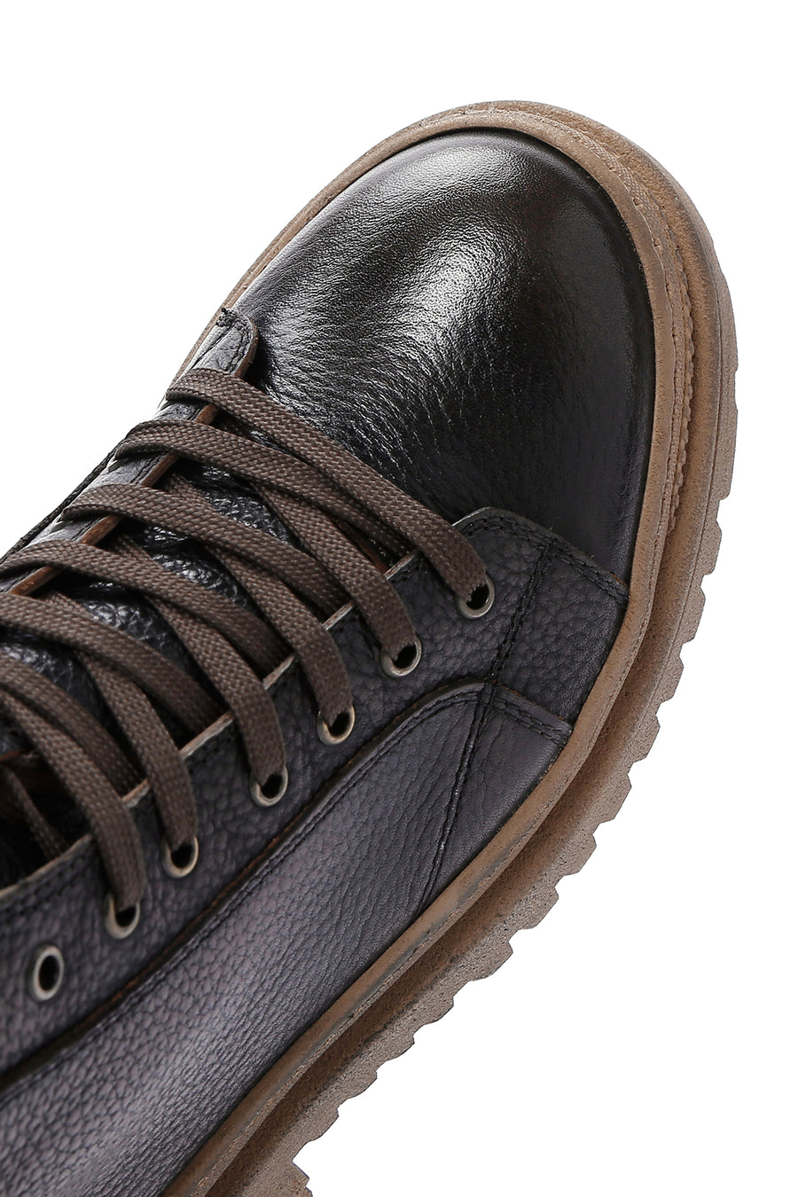 Men's Brown Leather Casual Boots