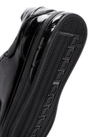 Men's Black Patent Leather Sneaker | Derimod