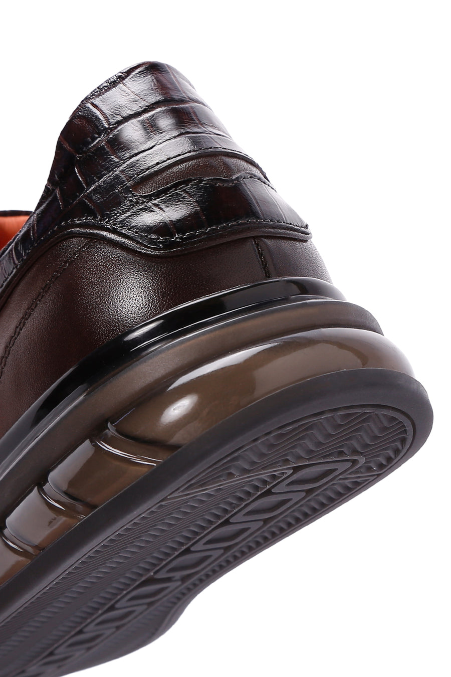 Men's Brown Leather Sneaker
