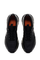 Men's Black Leather Casual Sneaker | Derimod