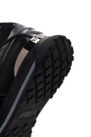 Men's Black Leather Casual Sneaker | Derimod