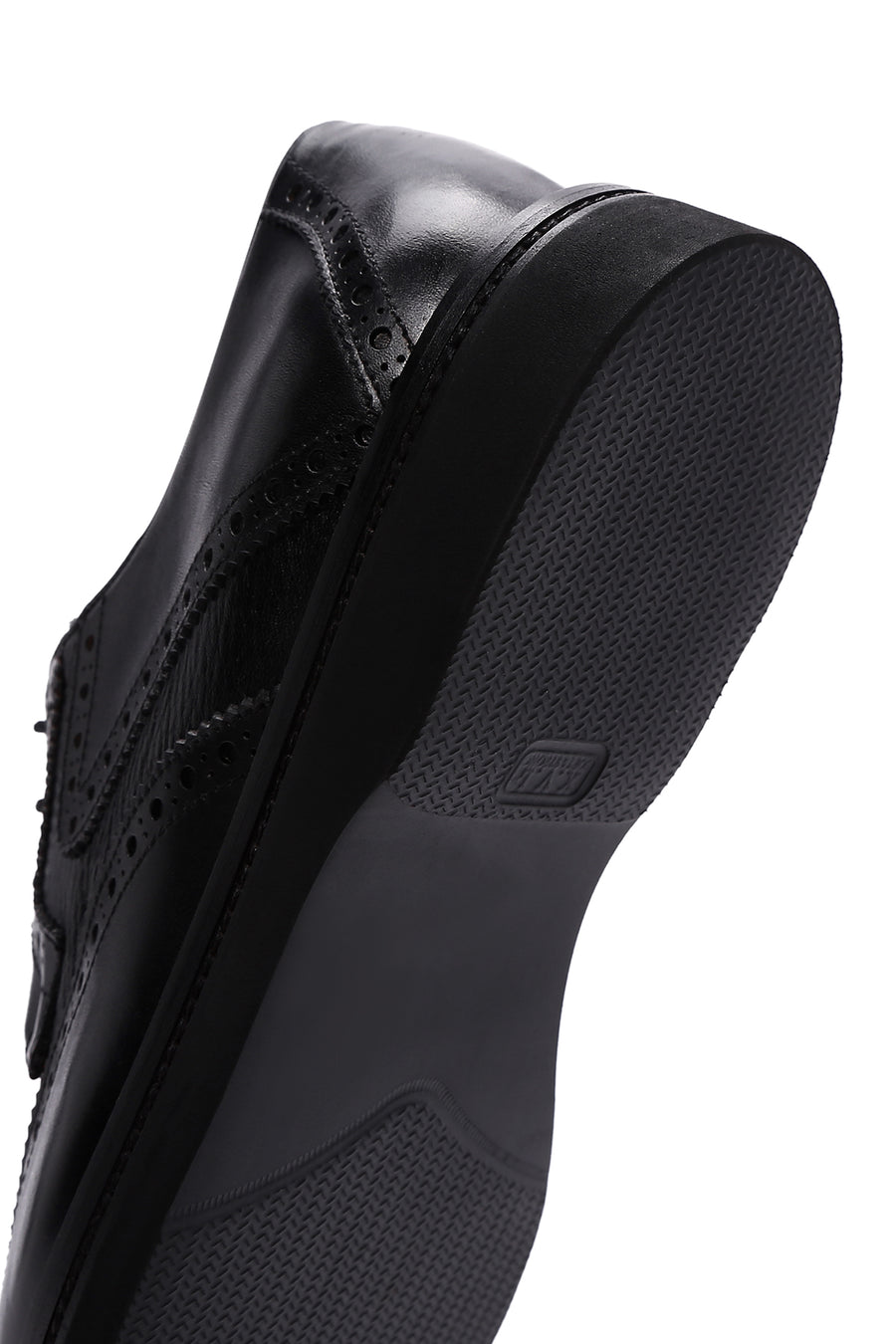 Men's Black Leather Casual Shoes