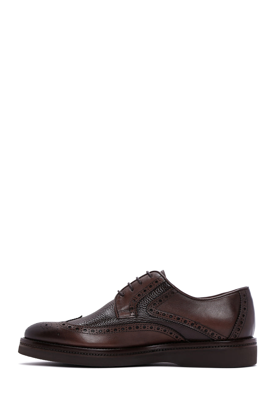 Men's Brown Leather Casual Shoes