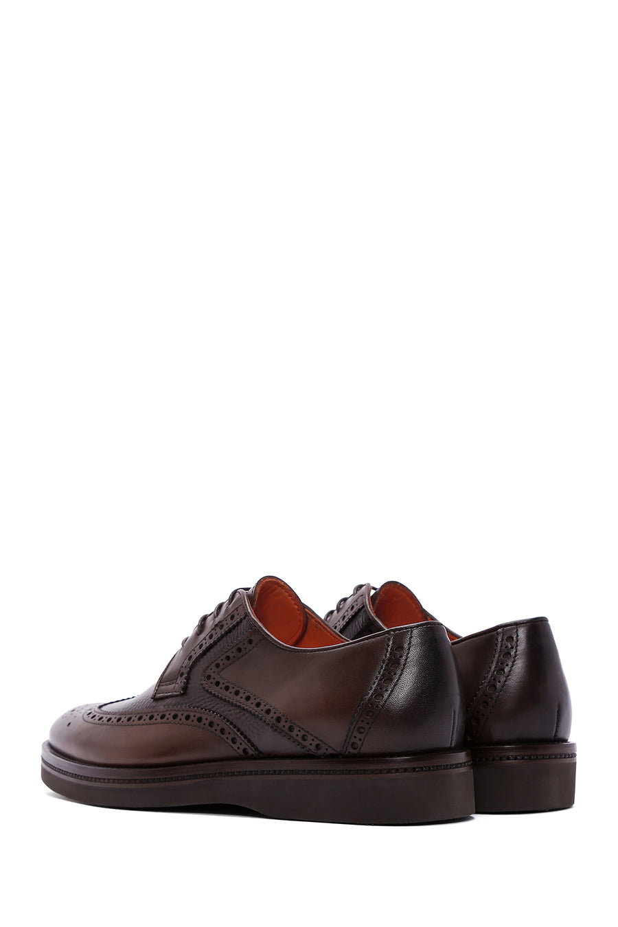 Men's Brown Leather Casual Shoes