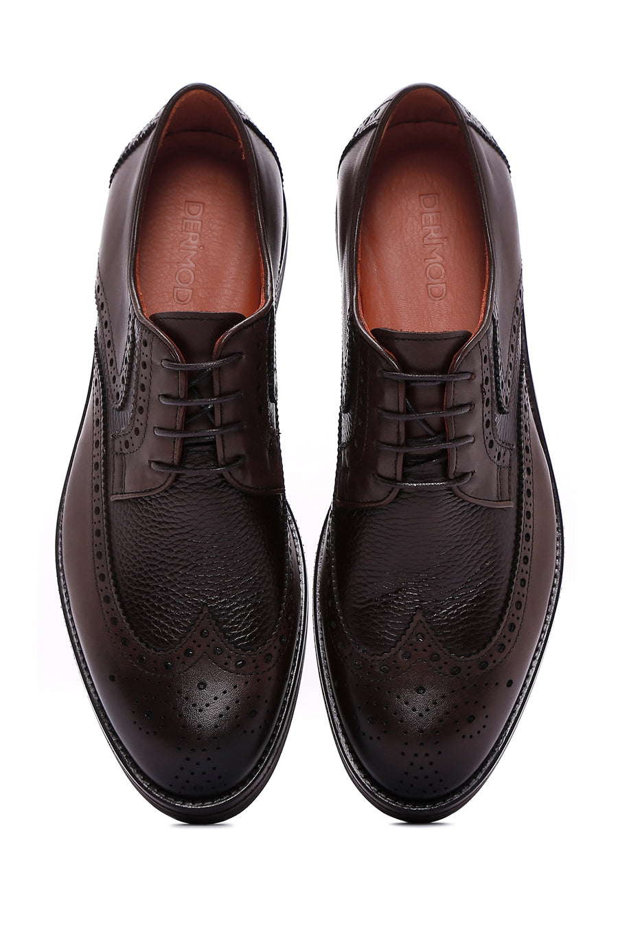 Men's Brown Leather Casual Shoes