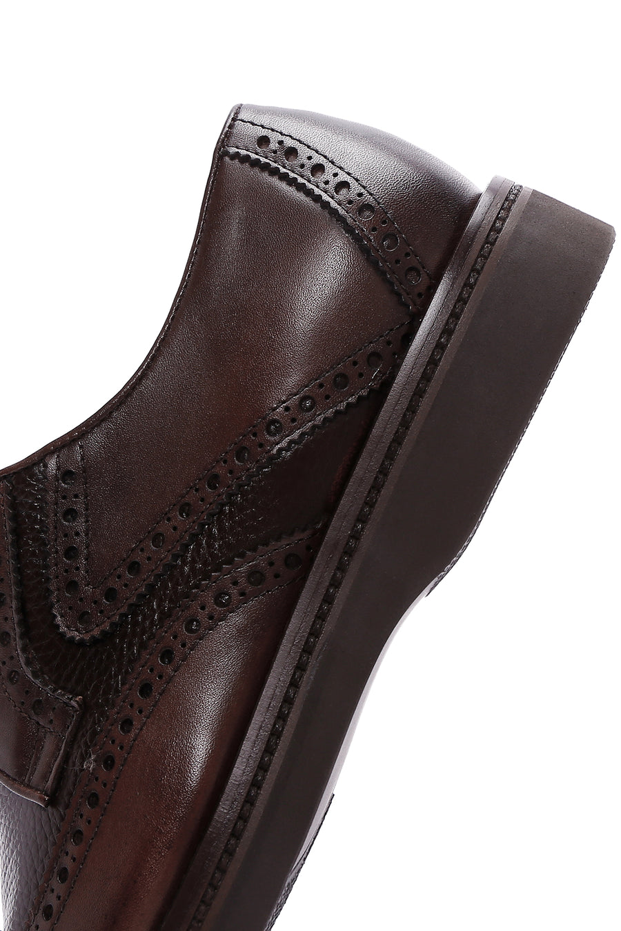 Men's Brown Leather Casual Shoes