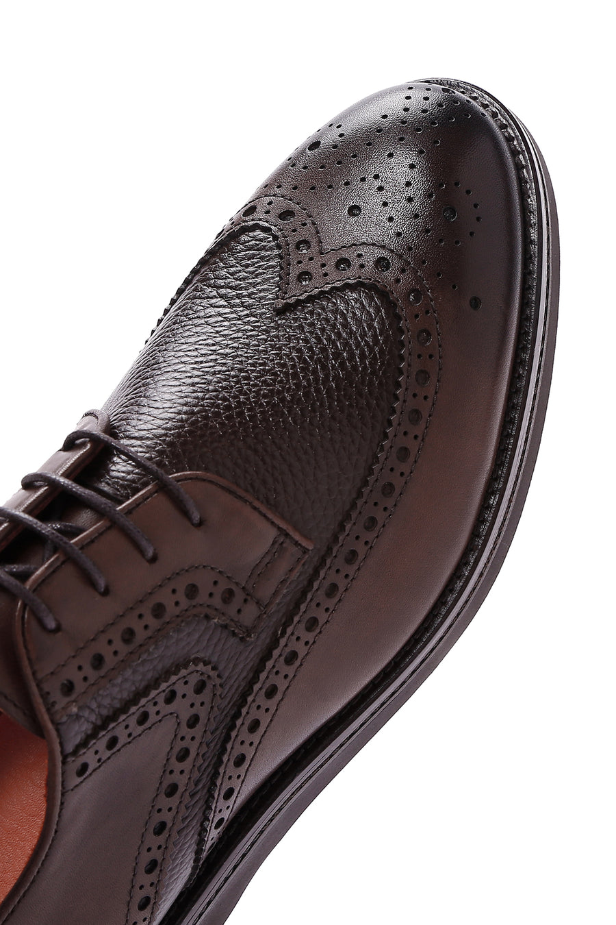 Men's Brown Leather Casual Shoes