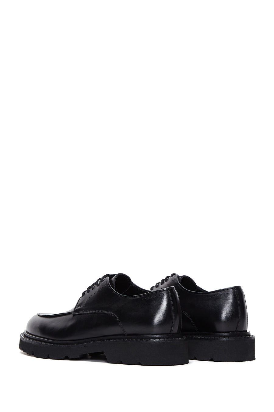 Men's Black Leather Casual Shoes
