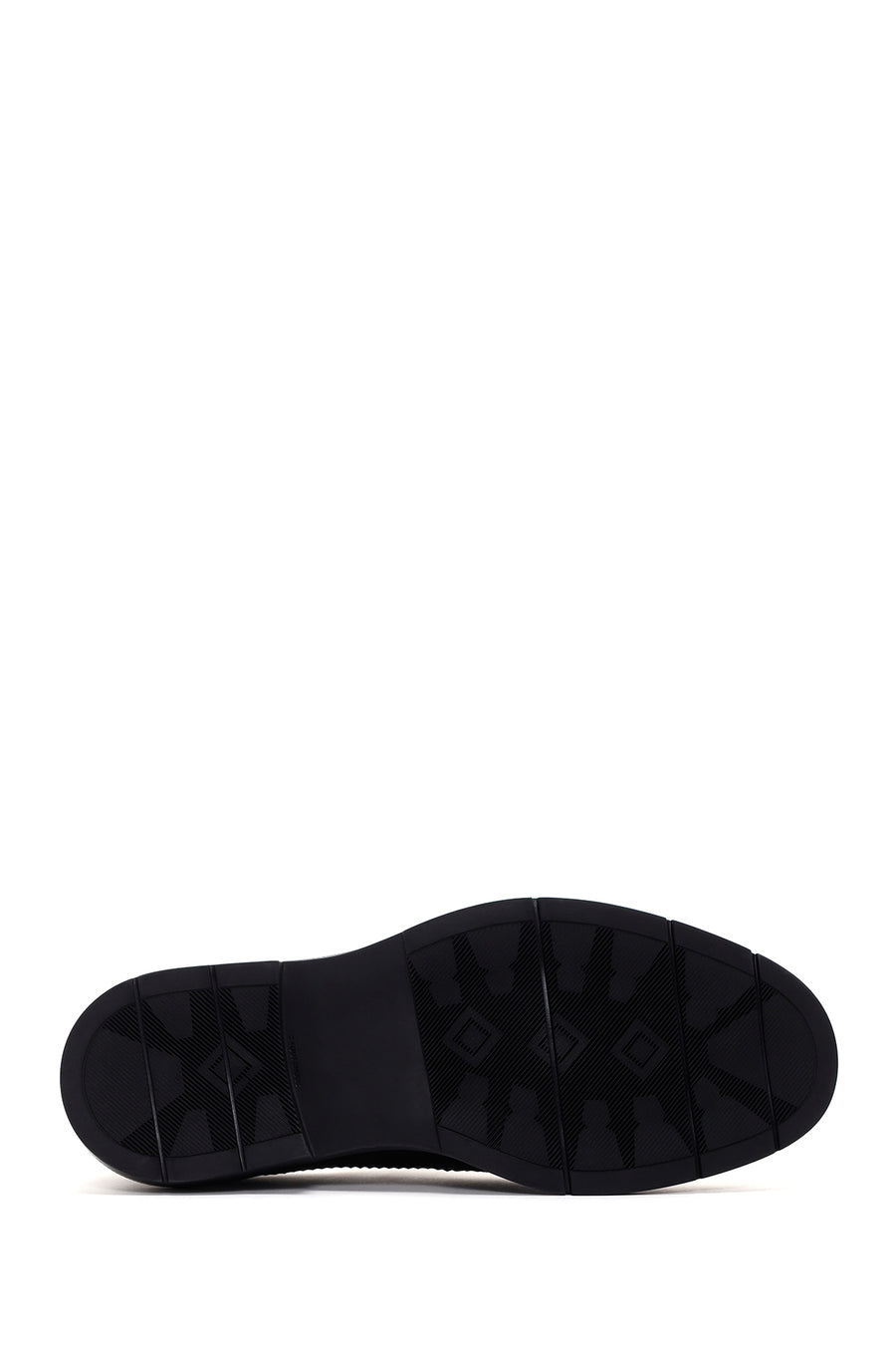 Men's Black Leather Casual Shoes