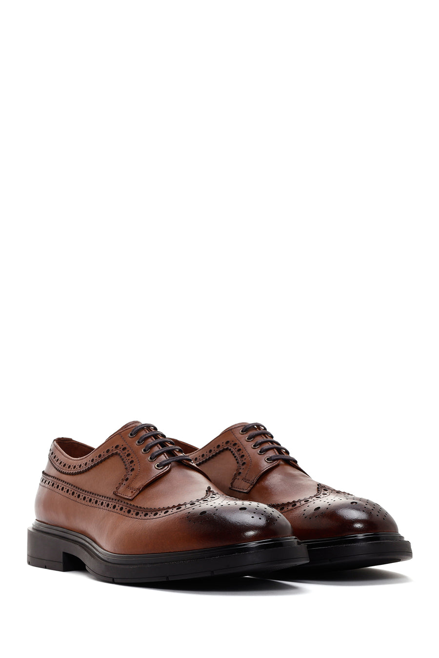 Men's Tan Leather Casual Shoes