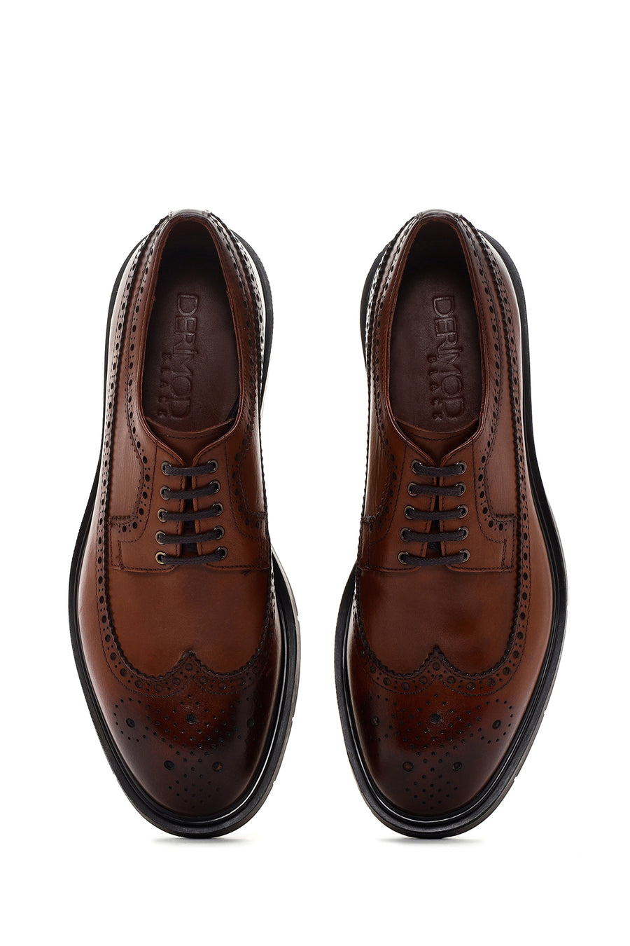 Men's Tan Leather Casual Shoes