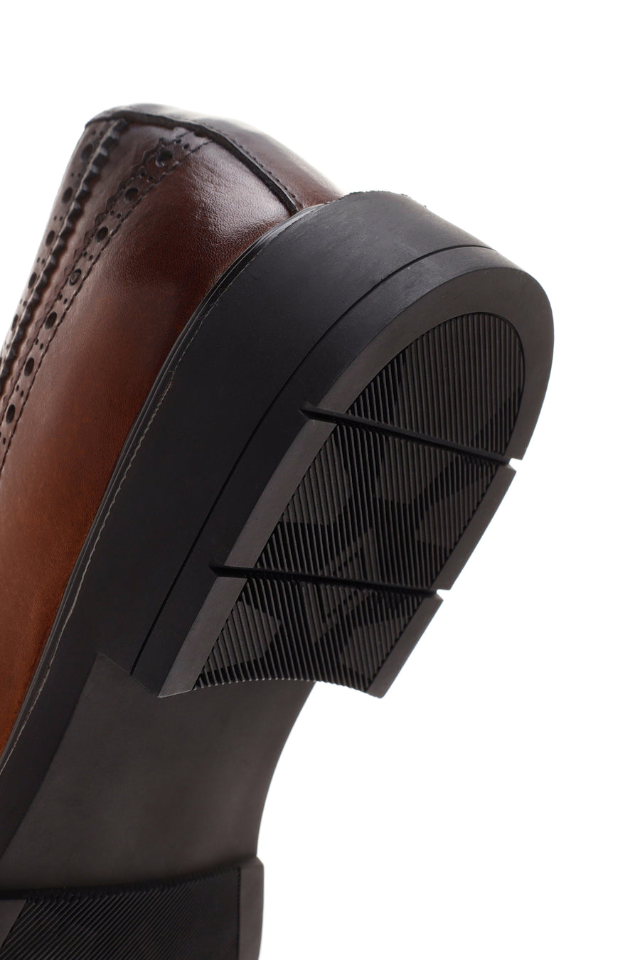 Men's Tan Leather Casual Shoes