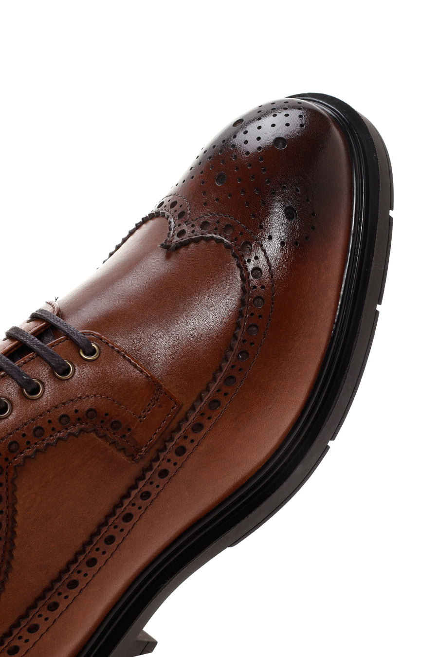 Men's Tan Leather Casual Shoes