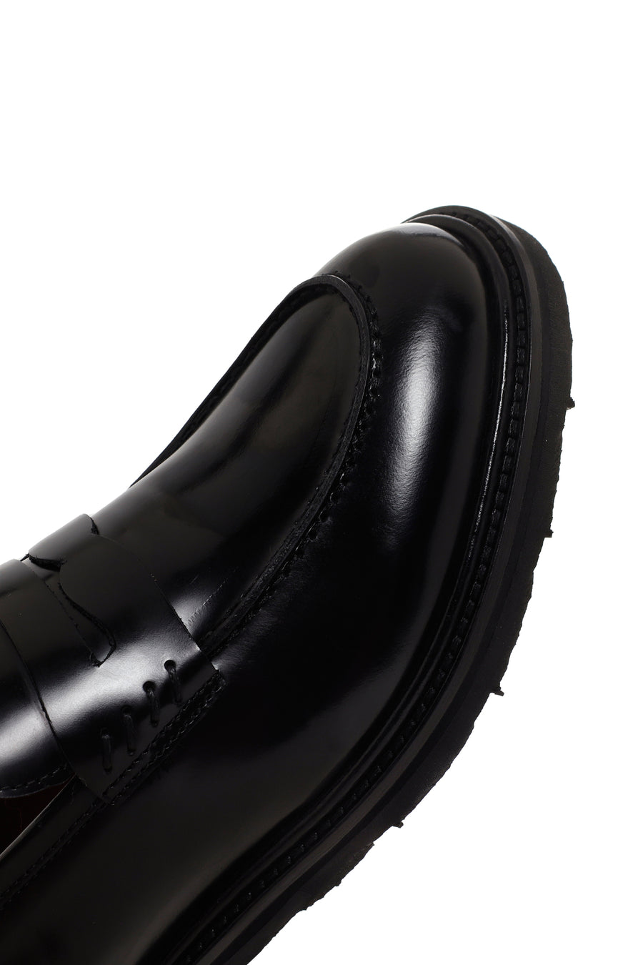Erkek Siyah Rugan Deri Casual Loafer
