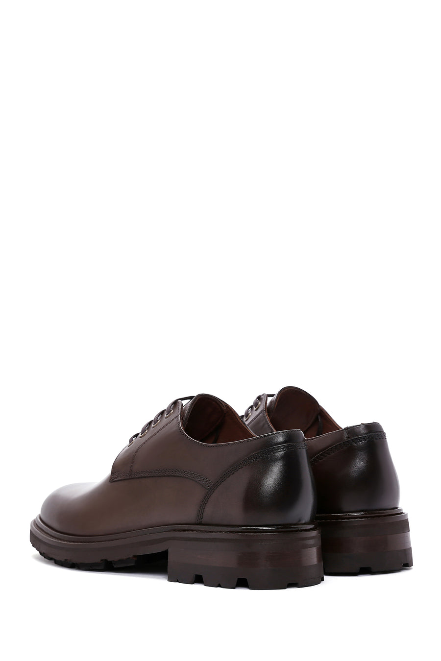 Men's Brown Leather Casual Shoes