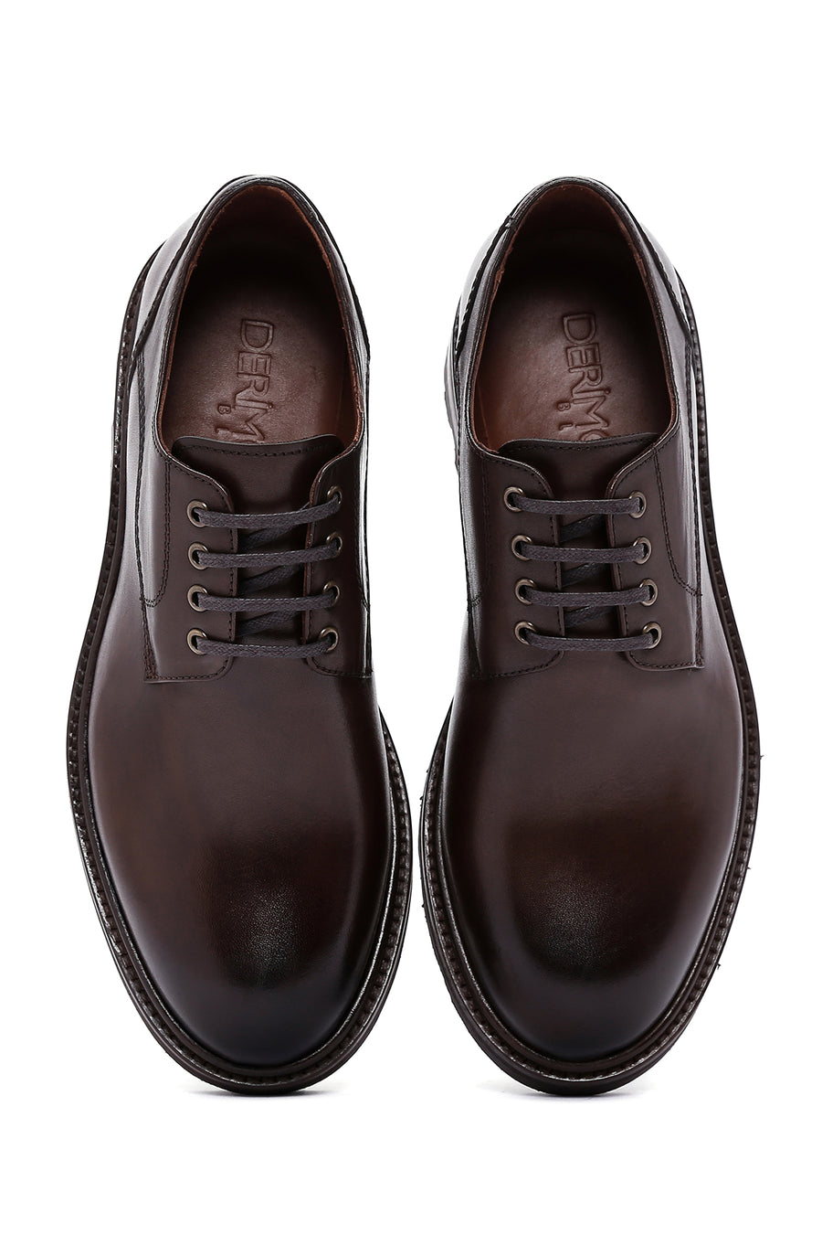 Men's Brown Leather Casual Shoes