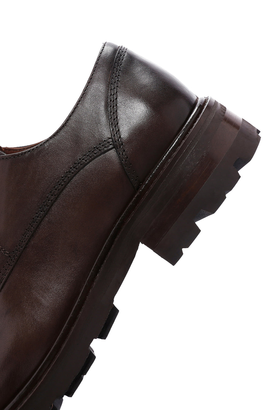 Men's Brown Leather Casual Shoes