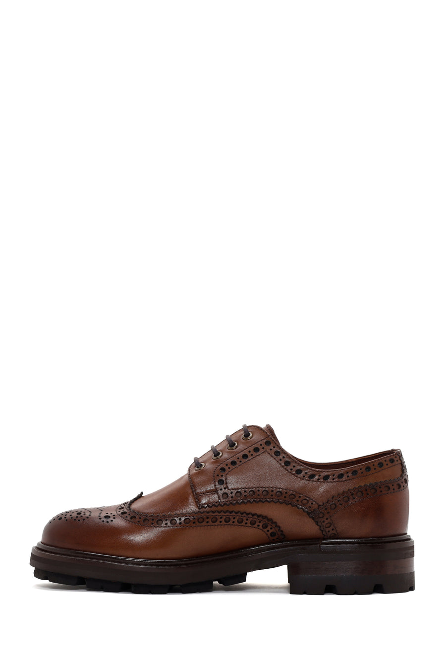 Men's Tan Leather Casual Shoes