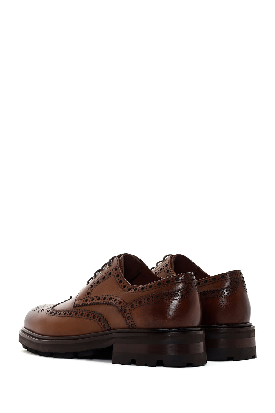 Men's Tan Leather Casual Shoes