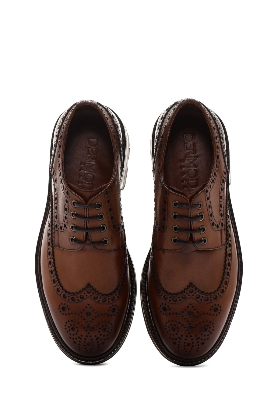 Men's Tan Leather Casual Shoes