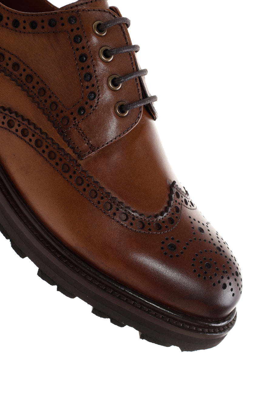 Men's Tan Leather Casual Shoes