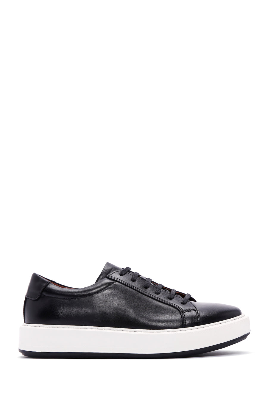 Erkek Siyah Deri Sneaker 23WFD618618 | Derimod