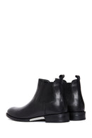 Erkek Siyah Deri Klasik Chelsea Bot | Derimod