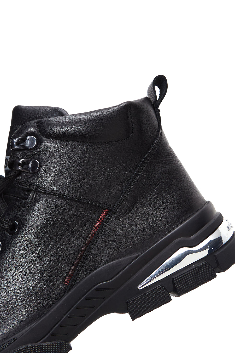 Men's Black Leather Boots