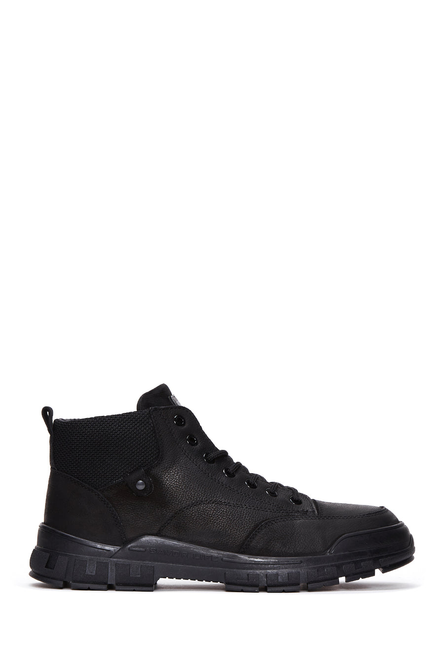 Men's Black Leather Boots 23WFD6205V3 | Derimod
