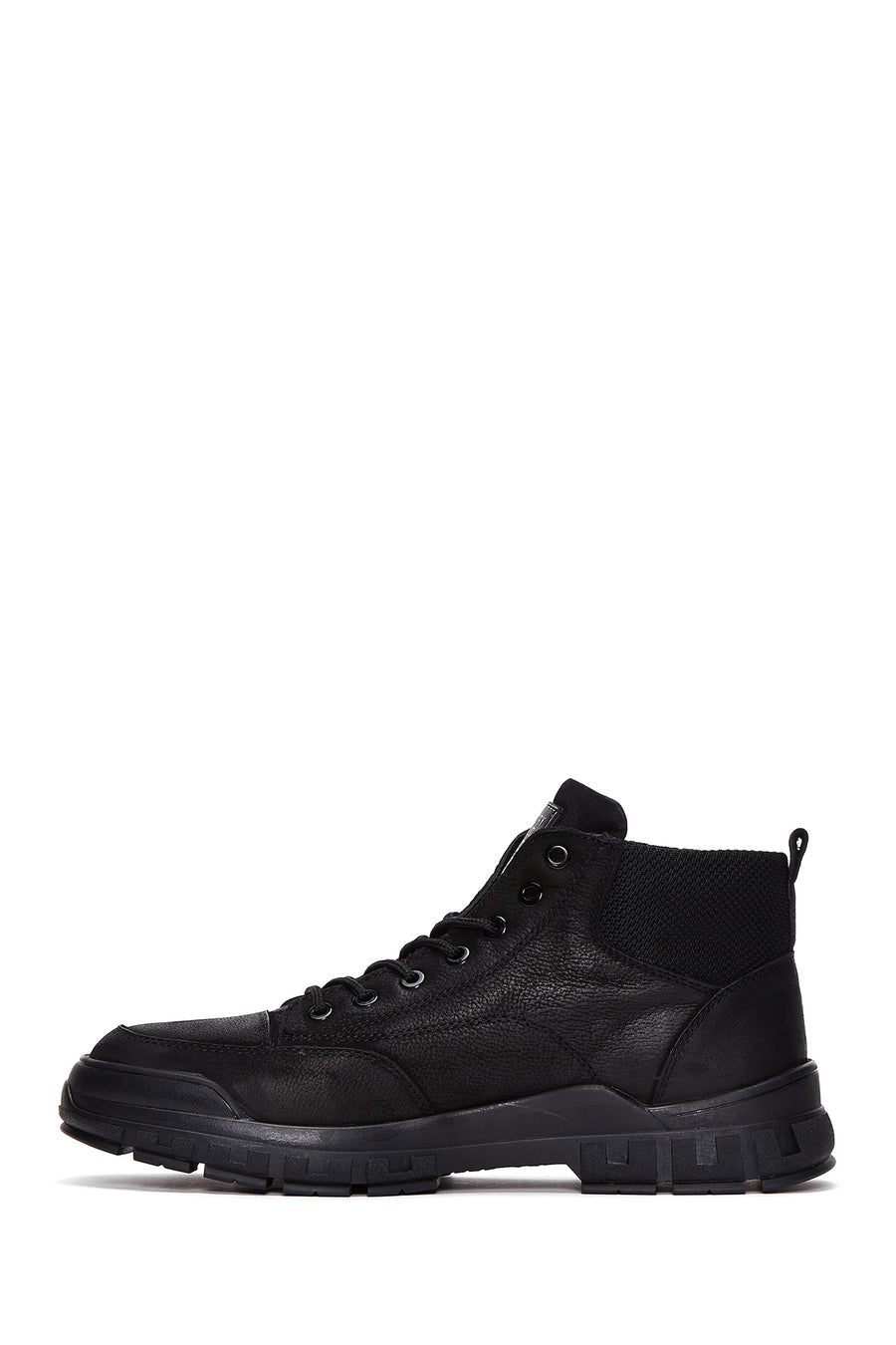 Men's Black Leather Boots