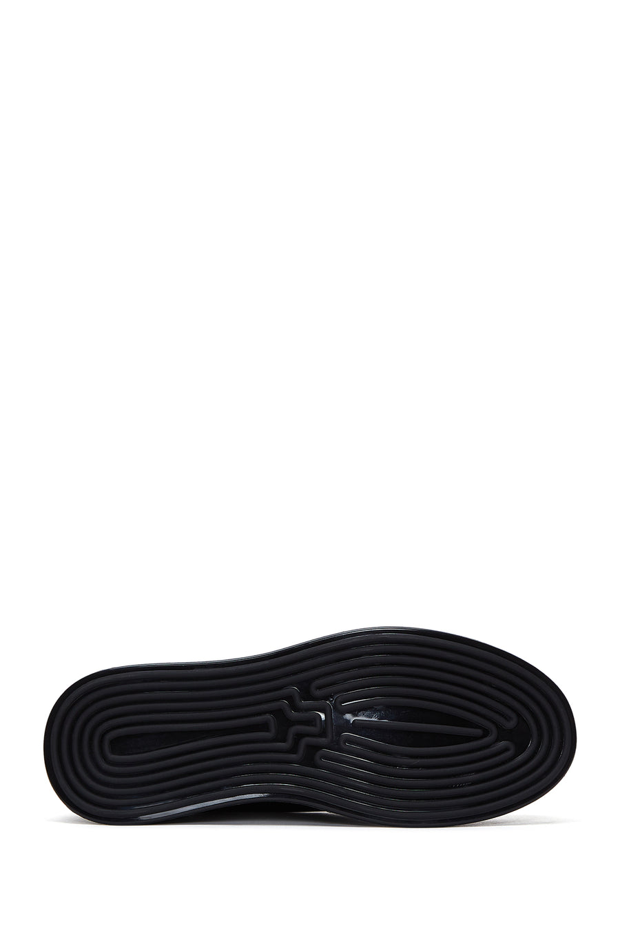 Men's Black Leather Sneaker