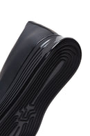 Men's Black Leather Sneaker | Derimod