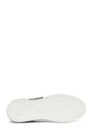 Erkek Siyah Deri Sneaker | Derimod