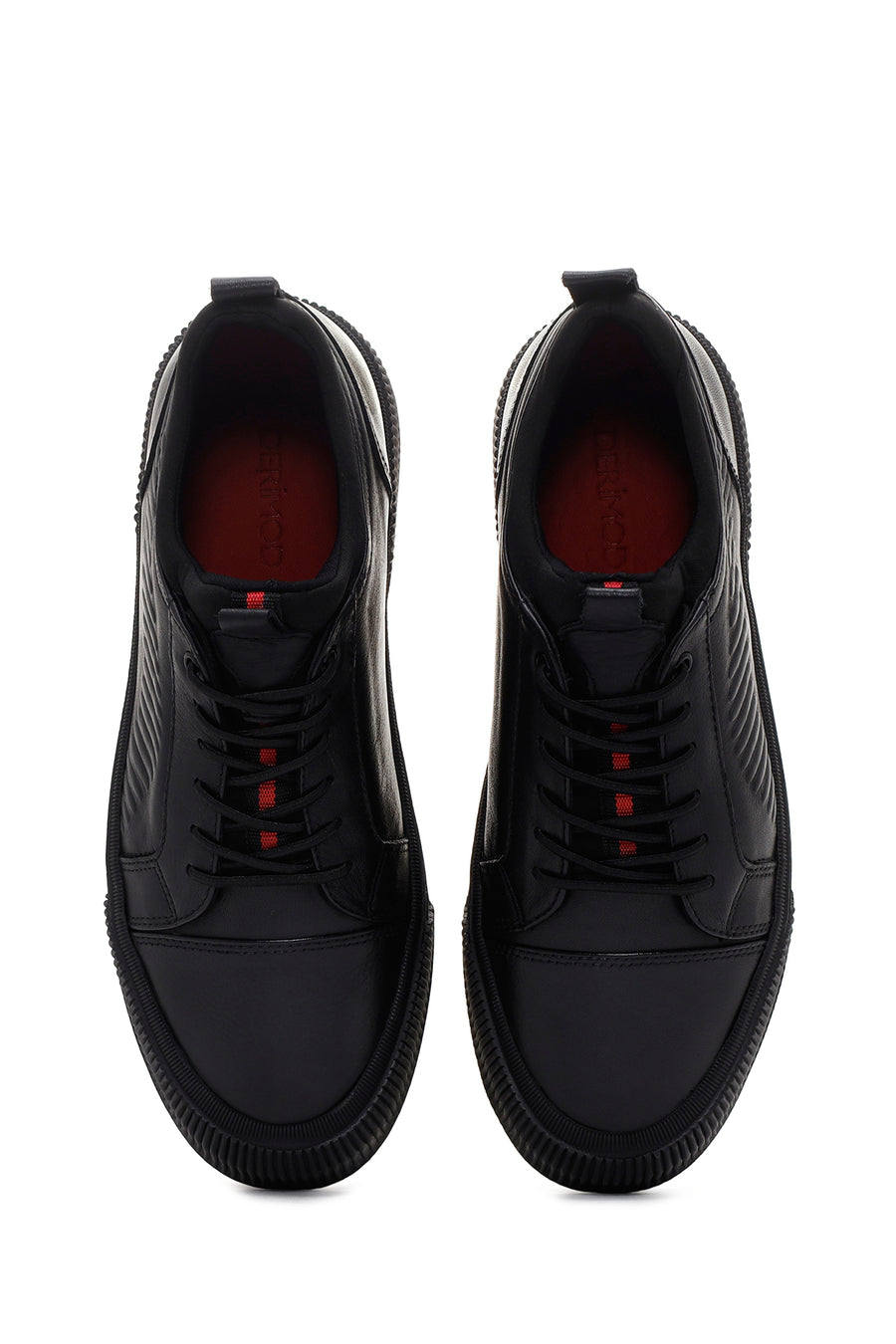 Men's Black Casual Leather Shoes