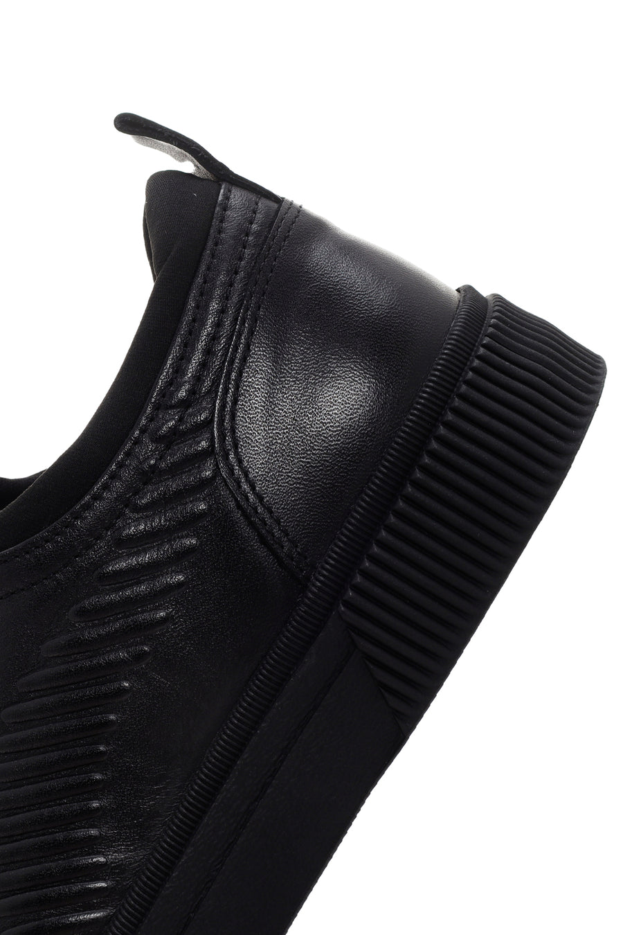 Men's Black Casual Leather Shoes
