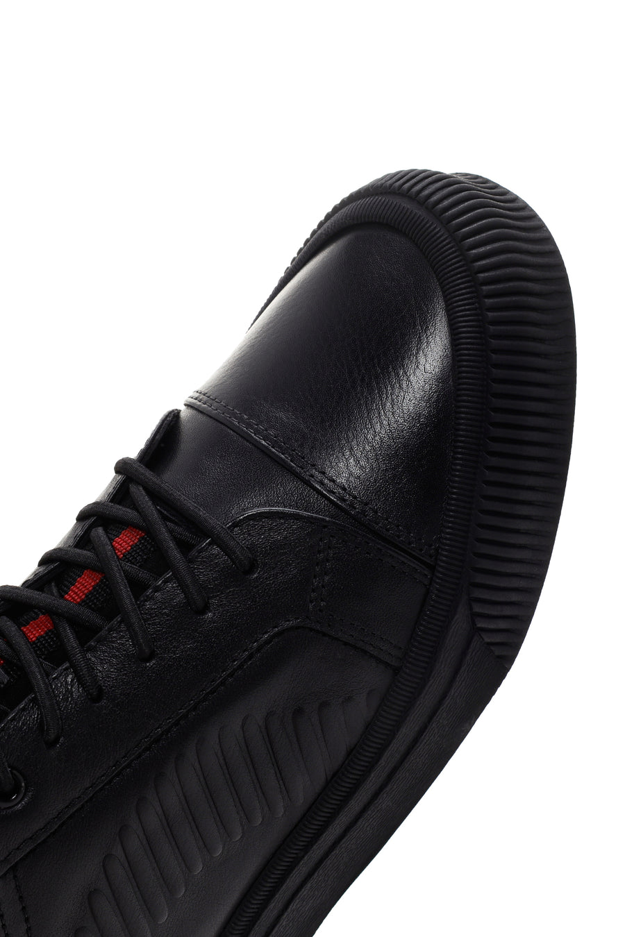 Men's Black Casual Leather Shoes