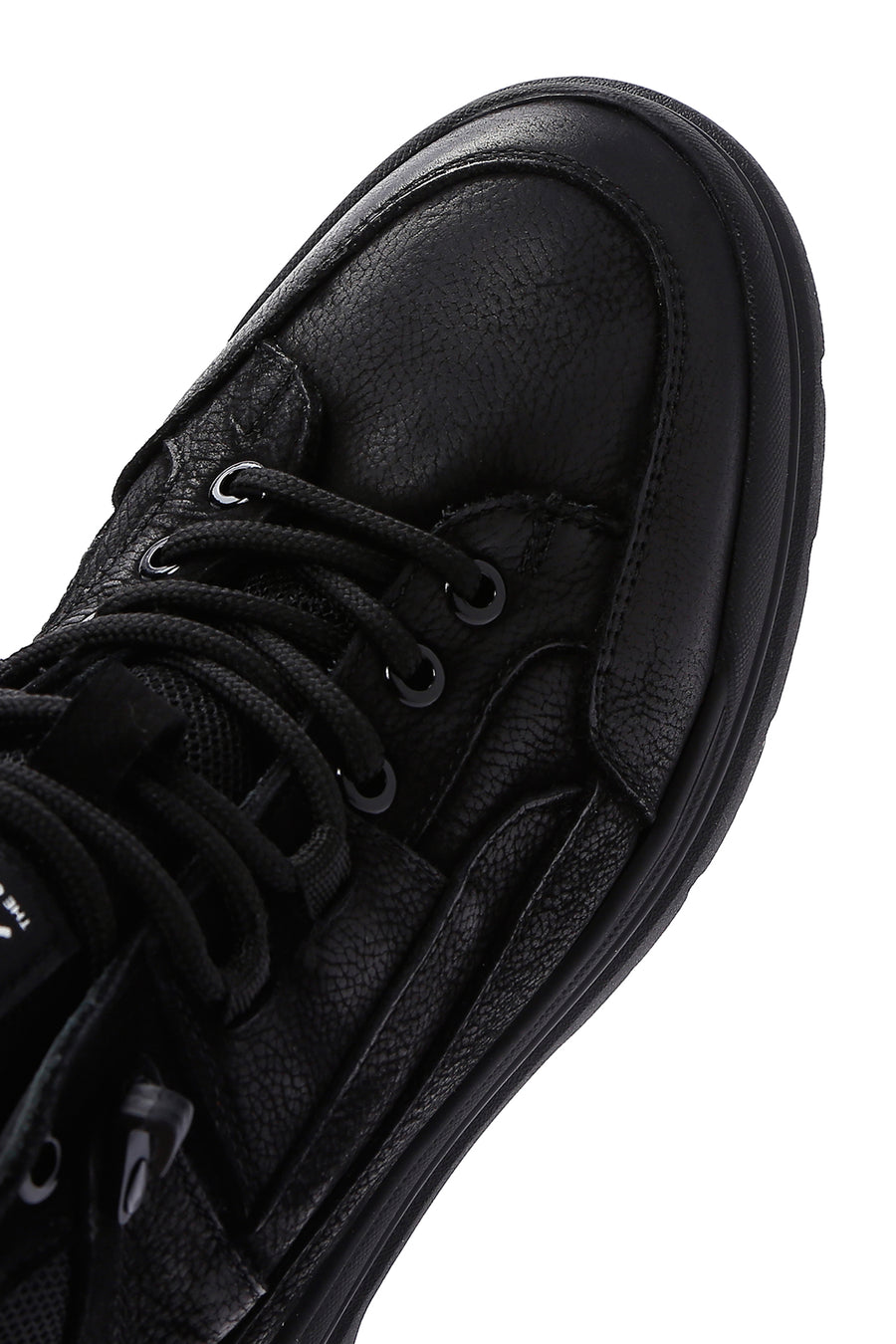 Men's Black Nubuck Leather Casual Boots